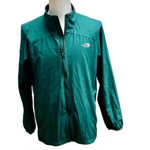 NORTH FACE Men’s FlashDry Windbreaker Jacket in Dark Green Style NF0A3F2P Size L